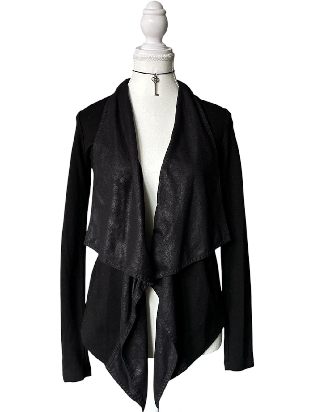 Y2K Grunge “Cabi” Basic Black Asymmetrical Style Jacket